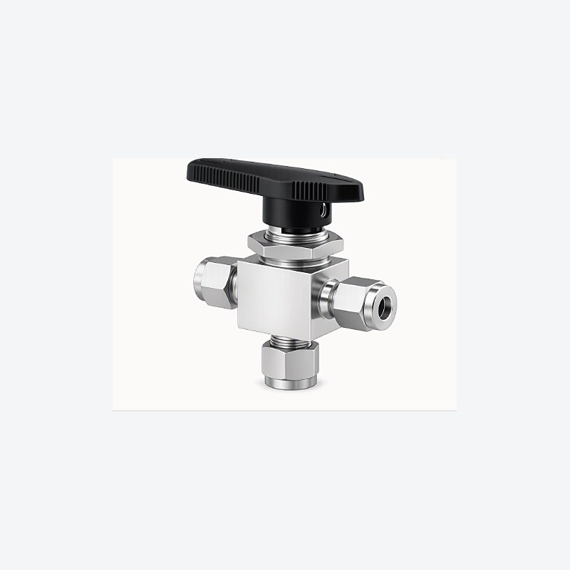 Válvula de bola de una pieza Series 40G y 40 · conmutación 3 vías