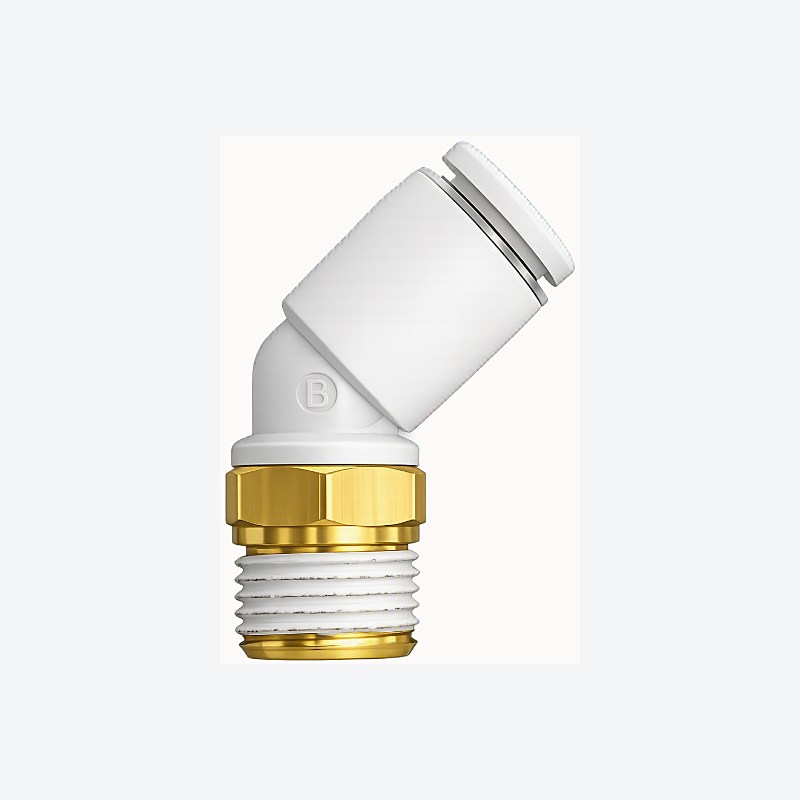 Racor push-in codo orientable a 45° KQ2K