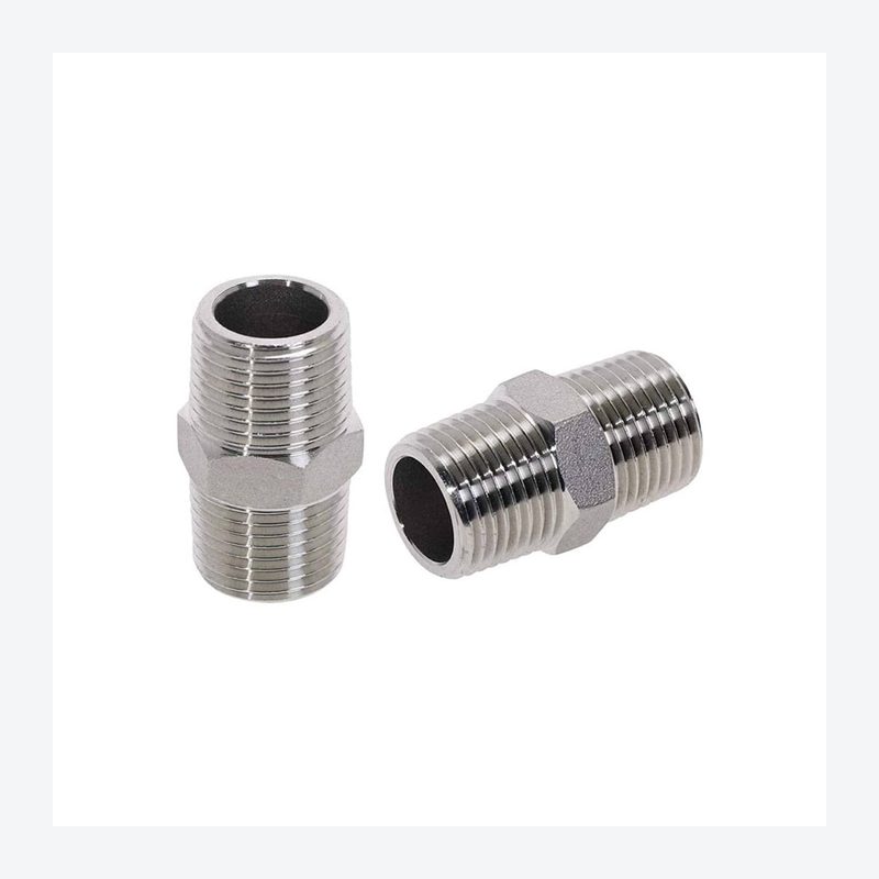 Niple tuerca inoxidable SS316 clase 3000
