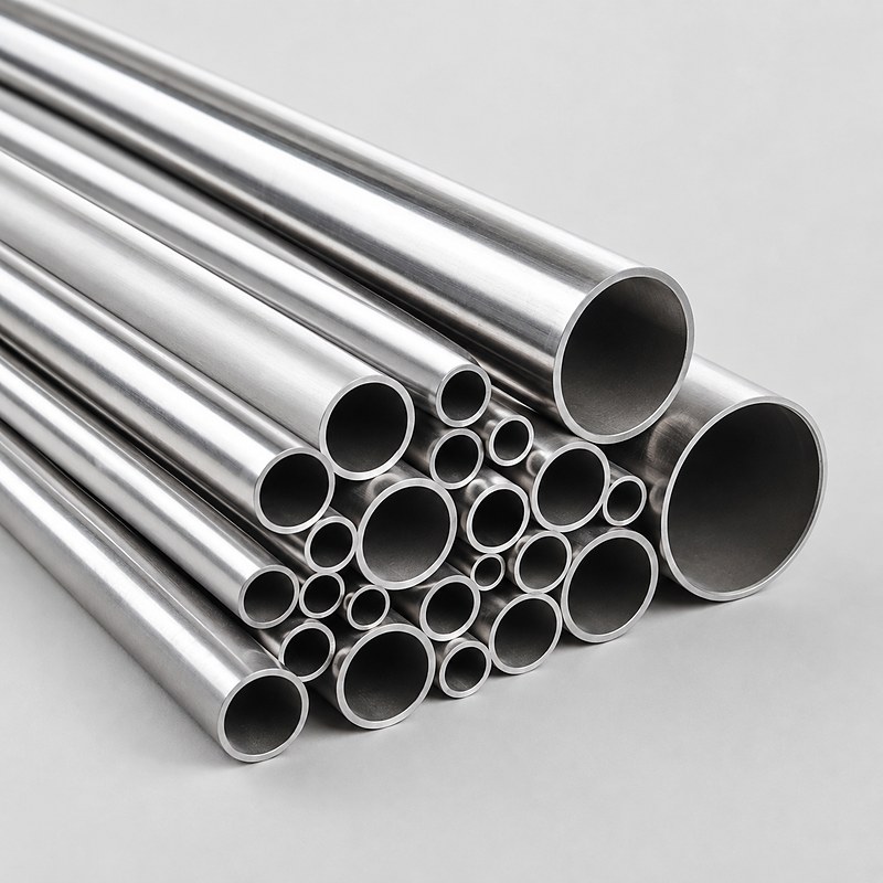 Tubing inoxidable sin costura brillante fraccional
